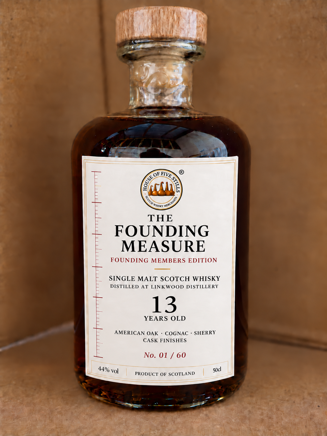 The Founding Measure Founding Members Edition bottle