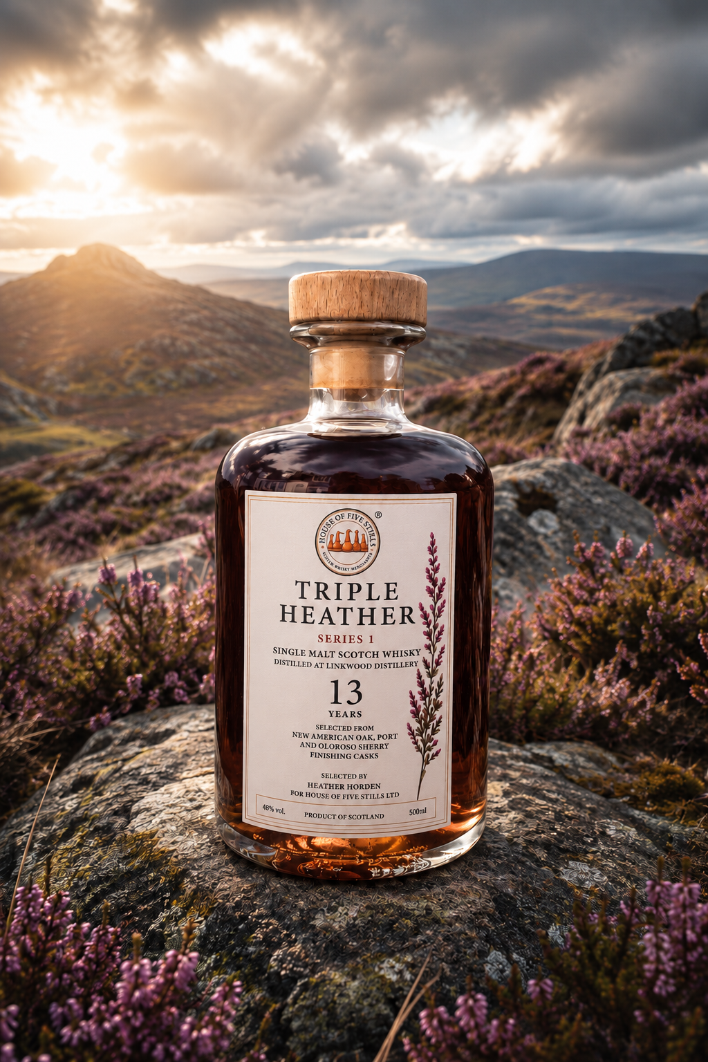 Triple Heather Series 1 bottle